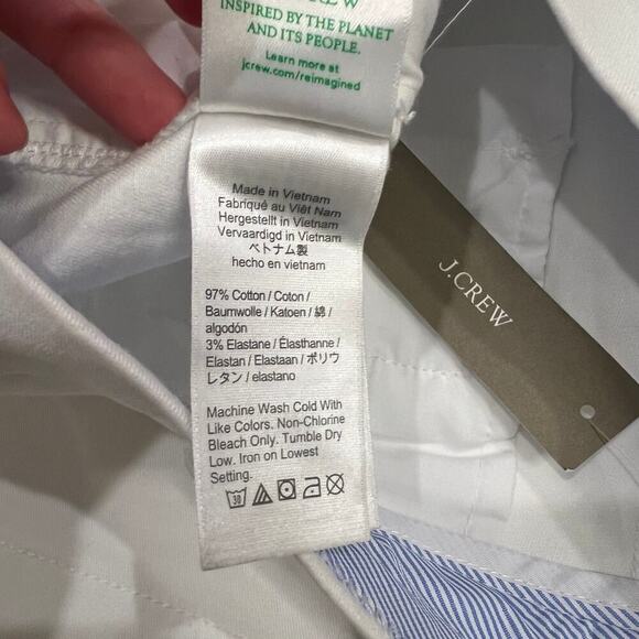 J. Crew 10" bermuda stretch chino short NWT - Picture 7 of 7